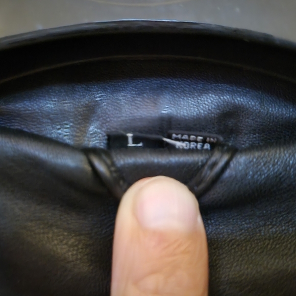 Andrew Marc Black Leather Motorcycle Jacket - Picture 8 of 10